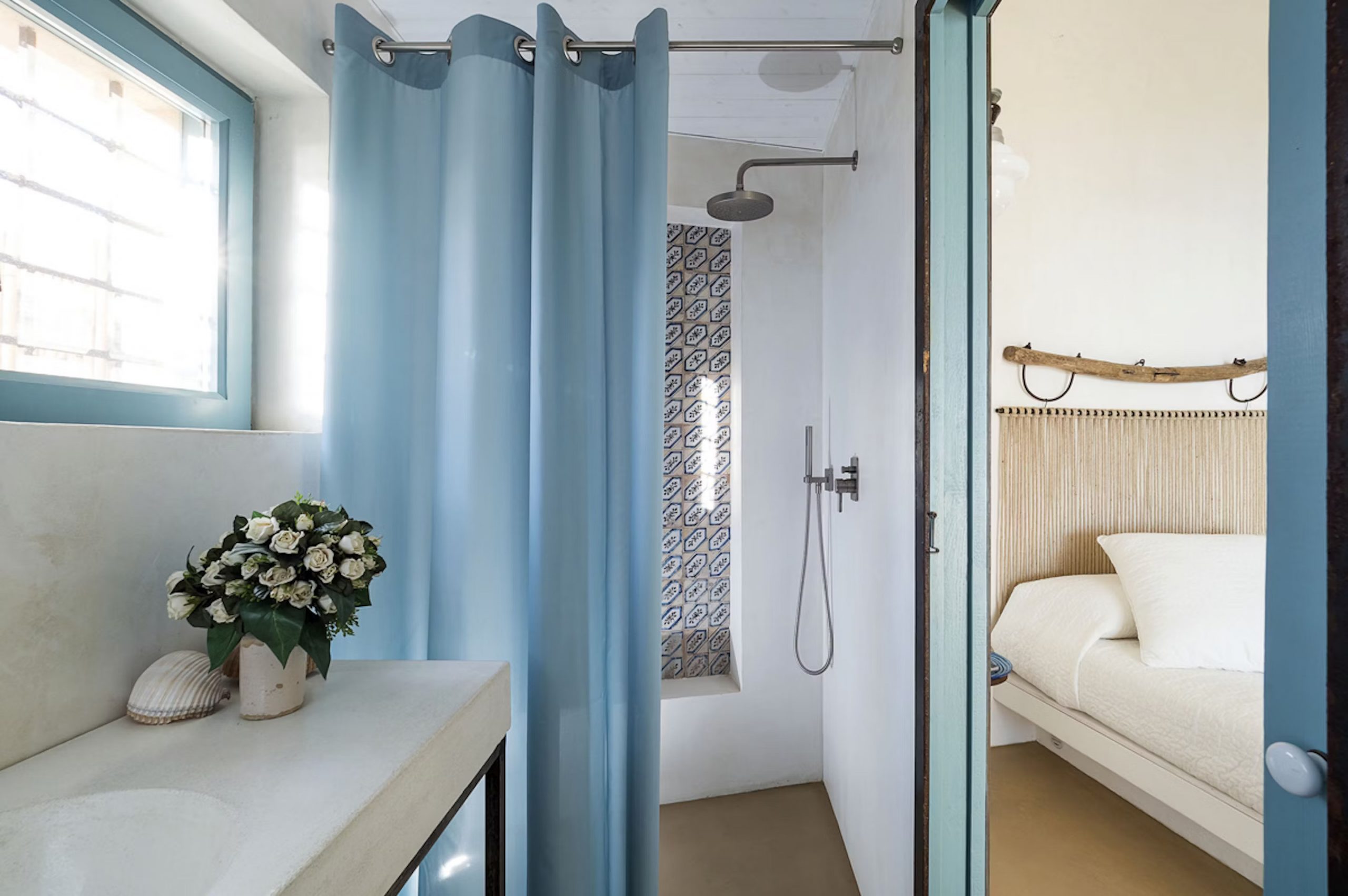 salle de bain bleue salle de bain bleue