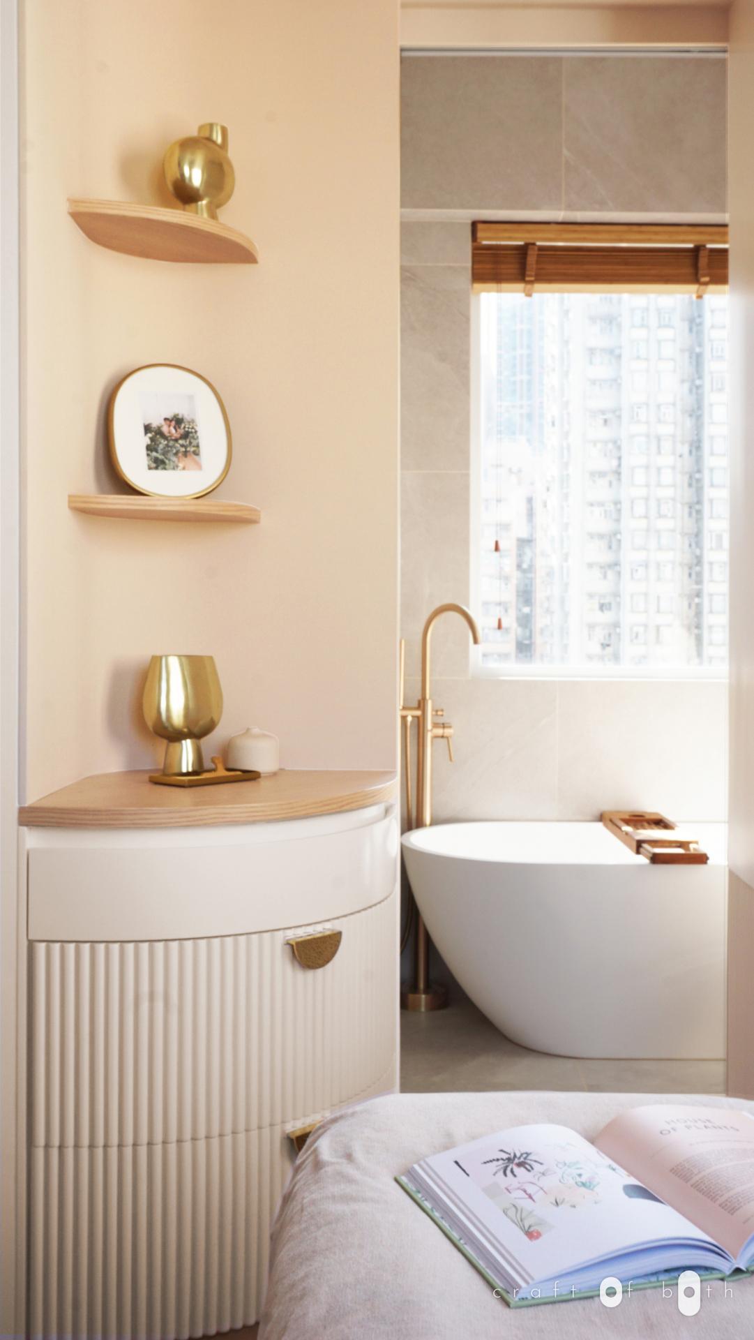 salle de bain décoration beige deux-pièces 27m2 salle de bain décoration beige deux-pièces 27m2