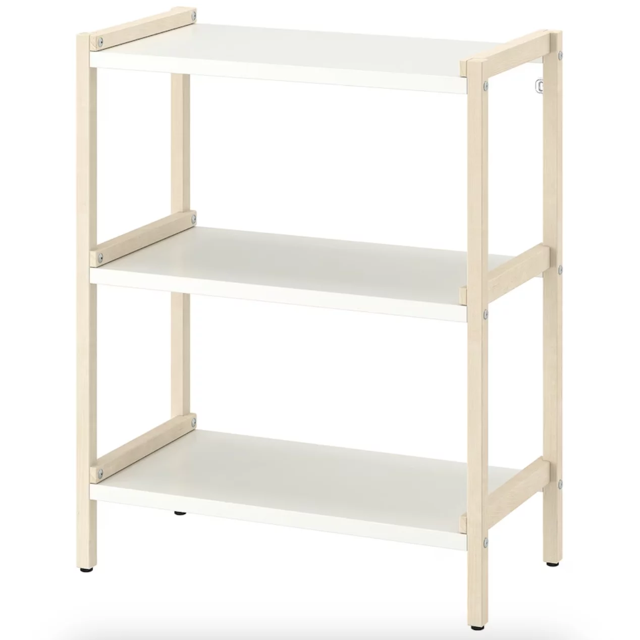 étagère bois et blanc étagère bois et blanc