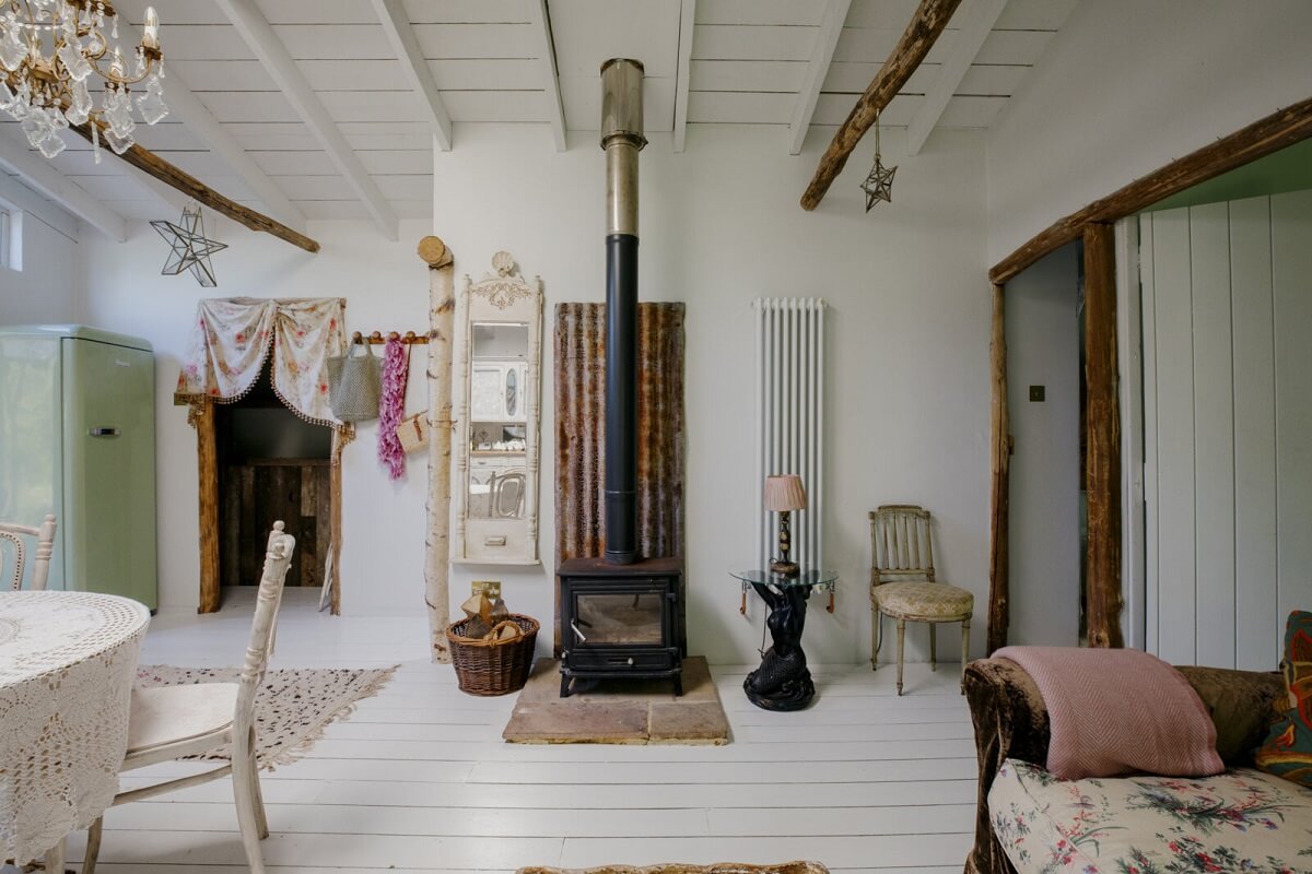 salon maison en bois décoration rustique chic salon maison en bois décoration rustique chic