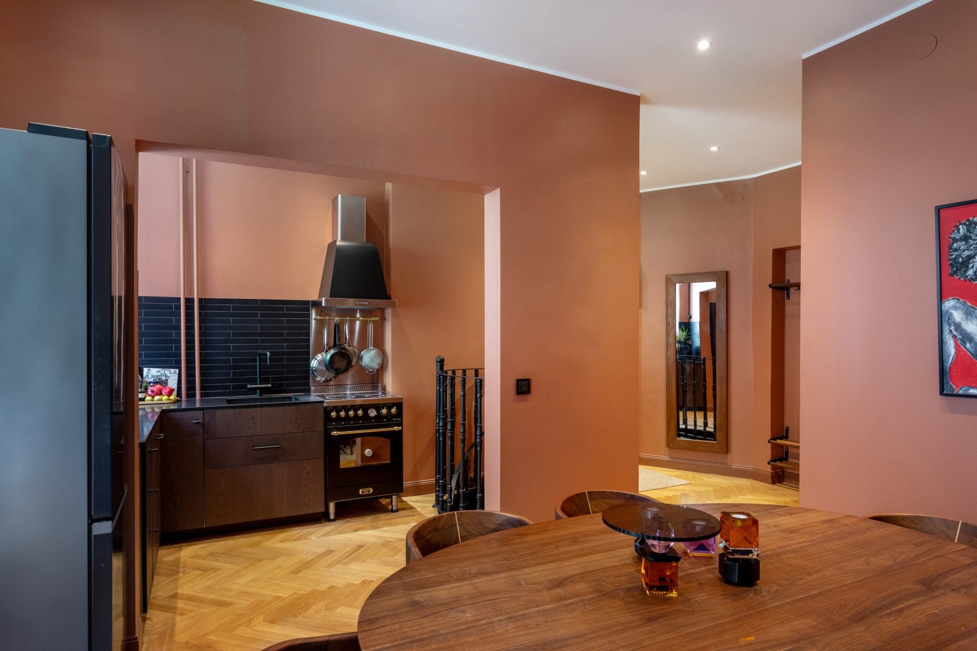 cuisine petit appartement en duplex 39m2