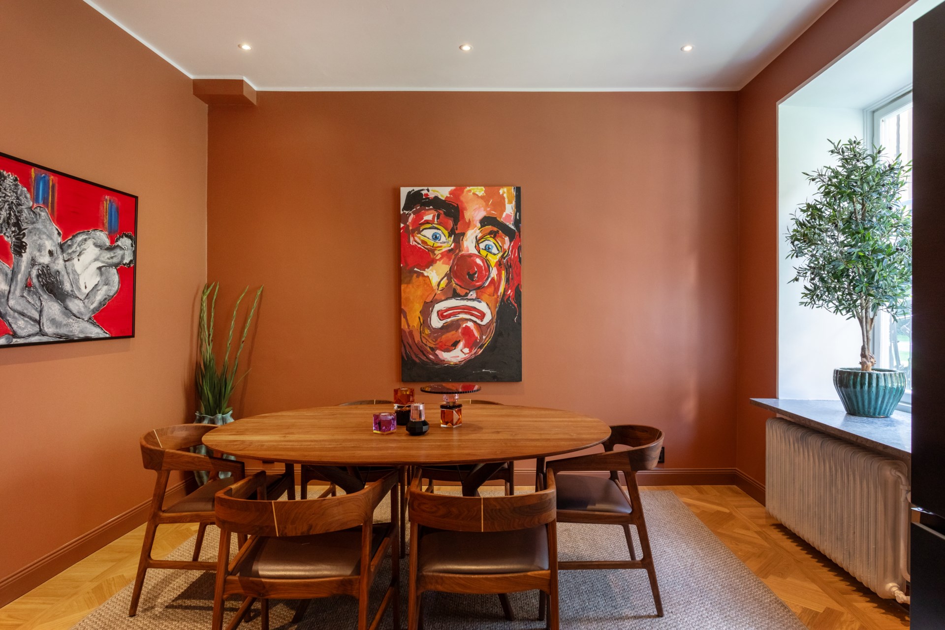 salle à manger vintage