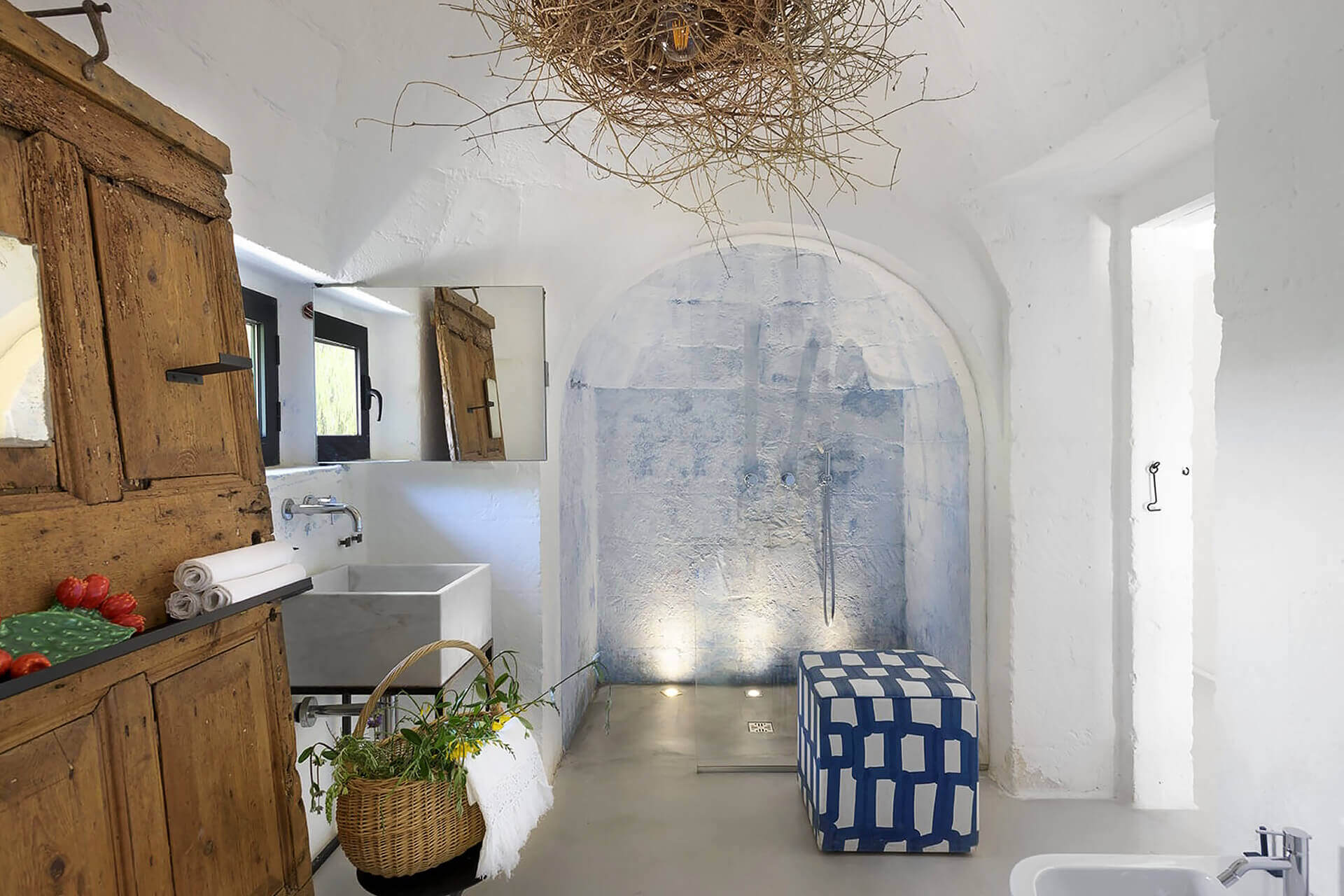 salle de bain avec arche Coco Trullo salle de bain avec arche Coco Trullo
