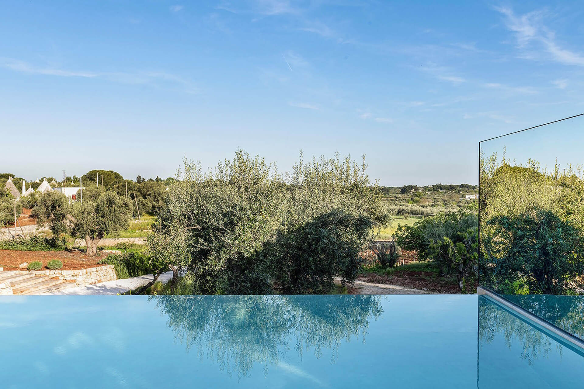 piscine miroir Coco Trullo piscine miroir Coco Trullo