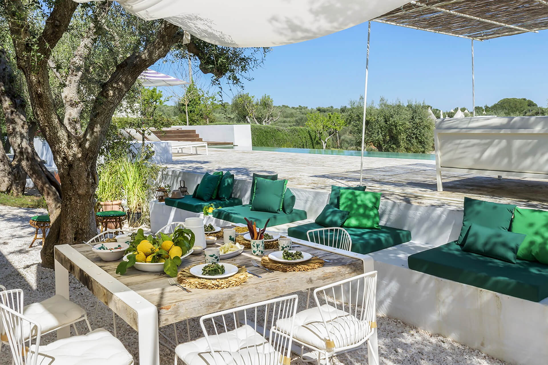 terrasse avec pergola Coco Trullo terrasse avec pergola Coco Trullo