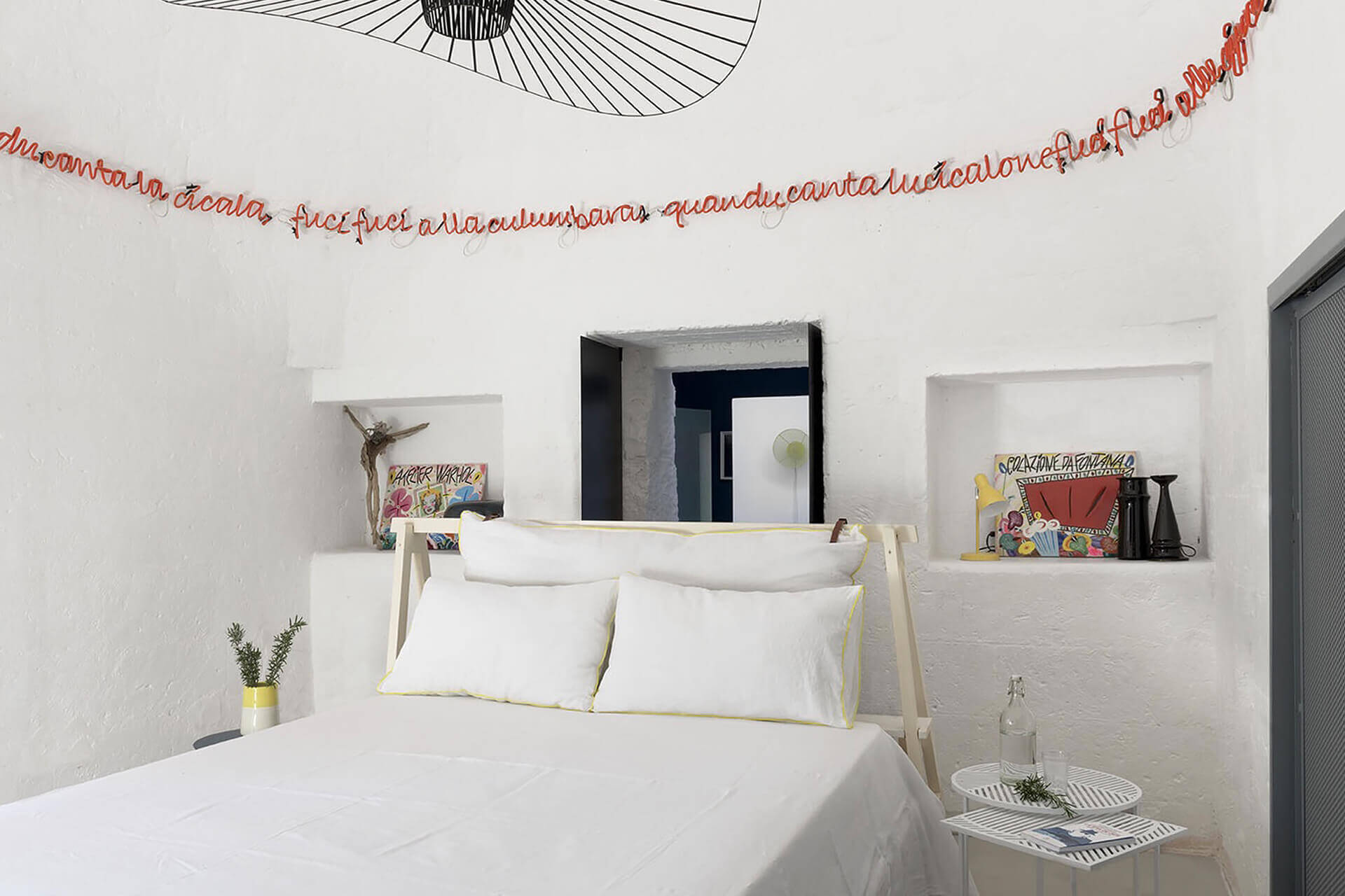 chambre blanche Coco Trullo chambre blanche Coco Trullo