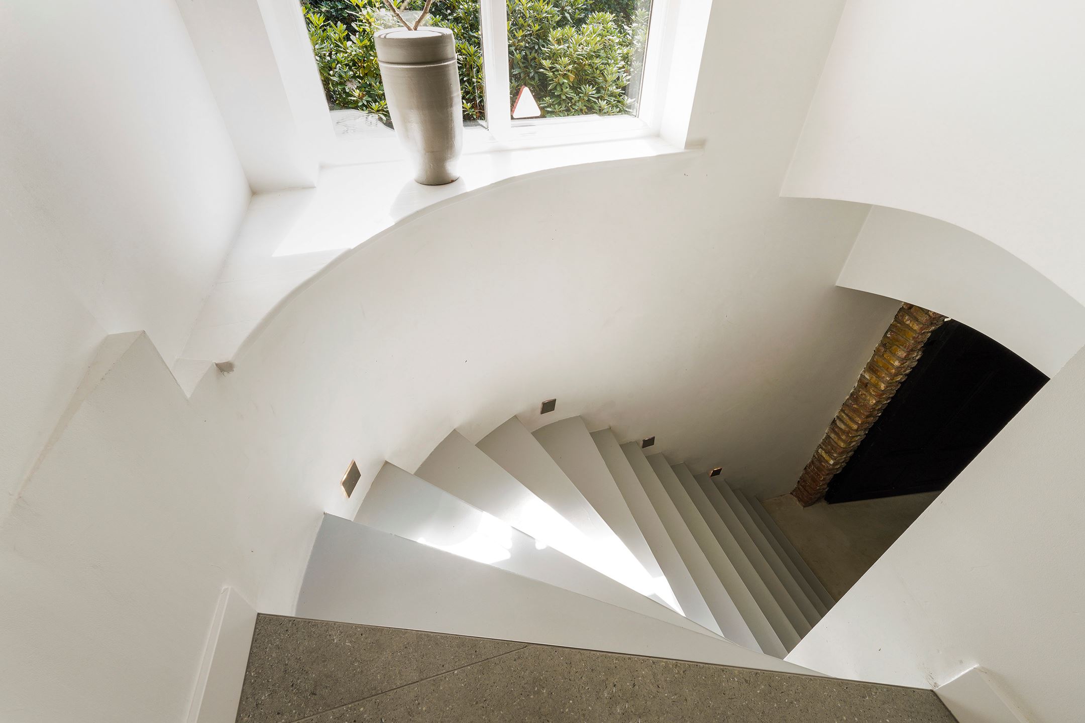 escalier béton 