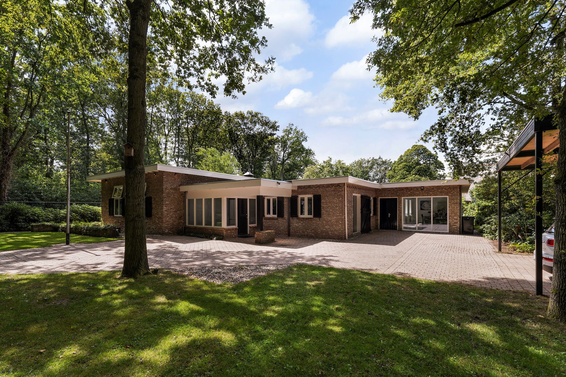 maison contemporaine en briques Pays-Bas