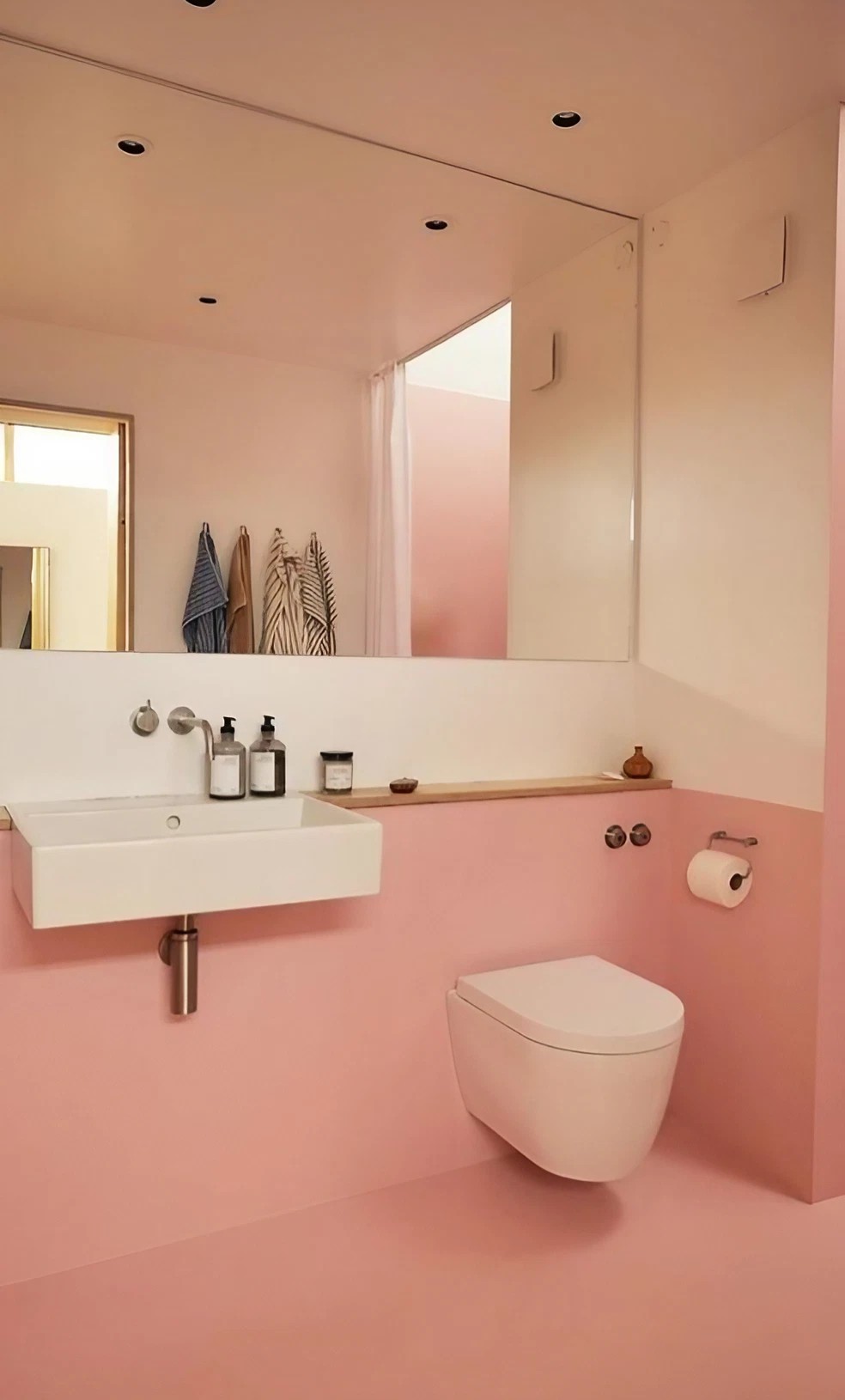 salle de bain rose salle de bain rose
