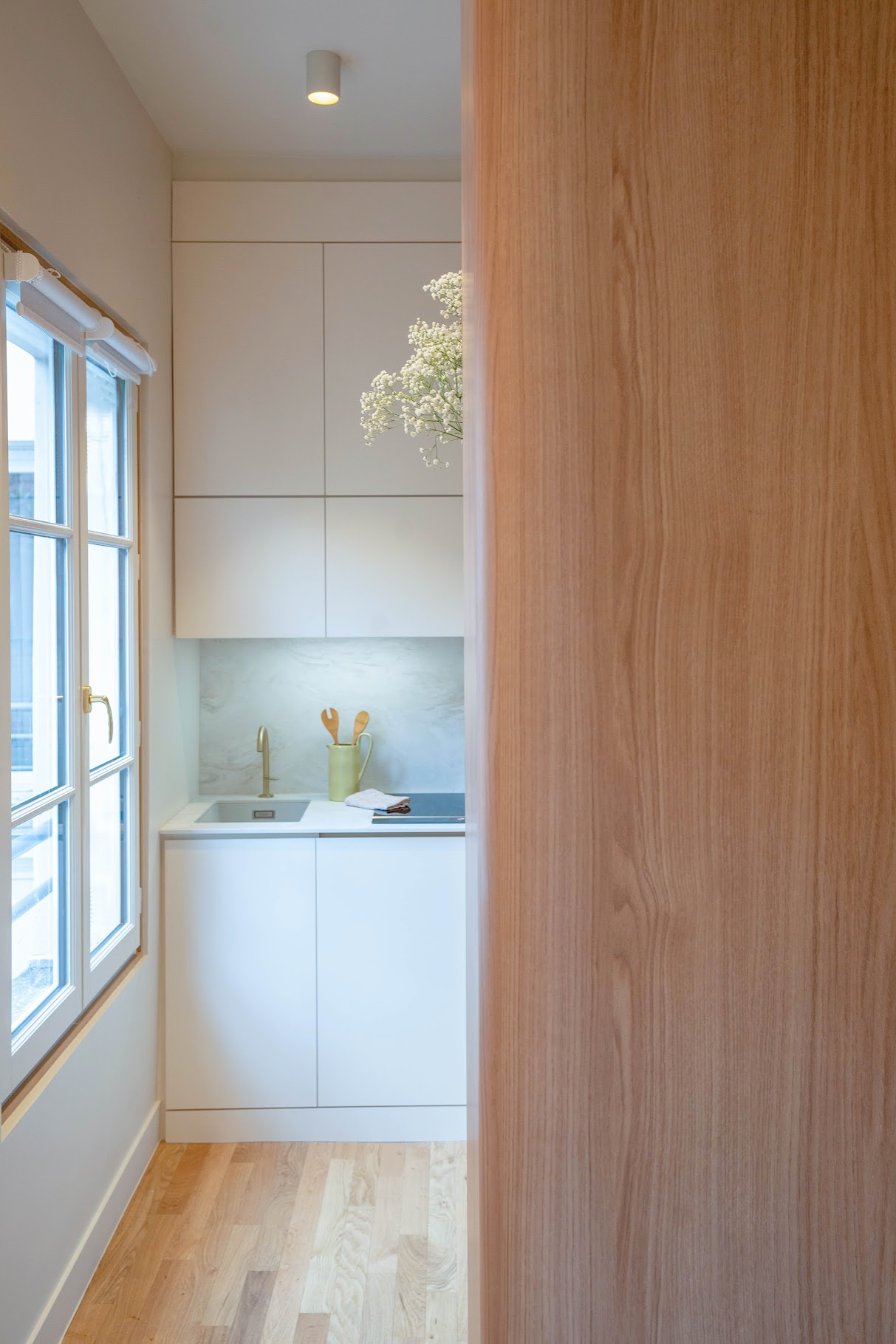 cuisine studio Paris 17m2