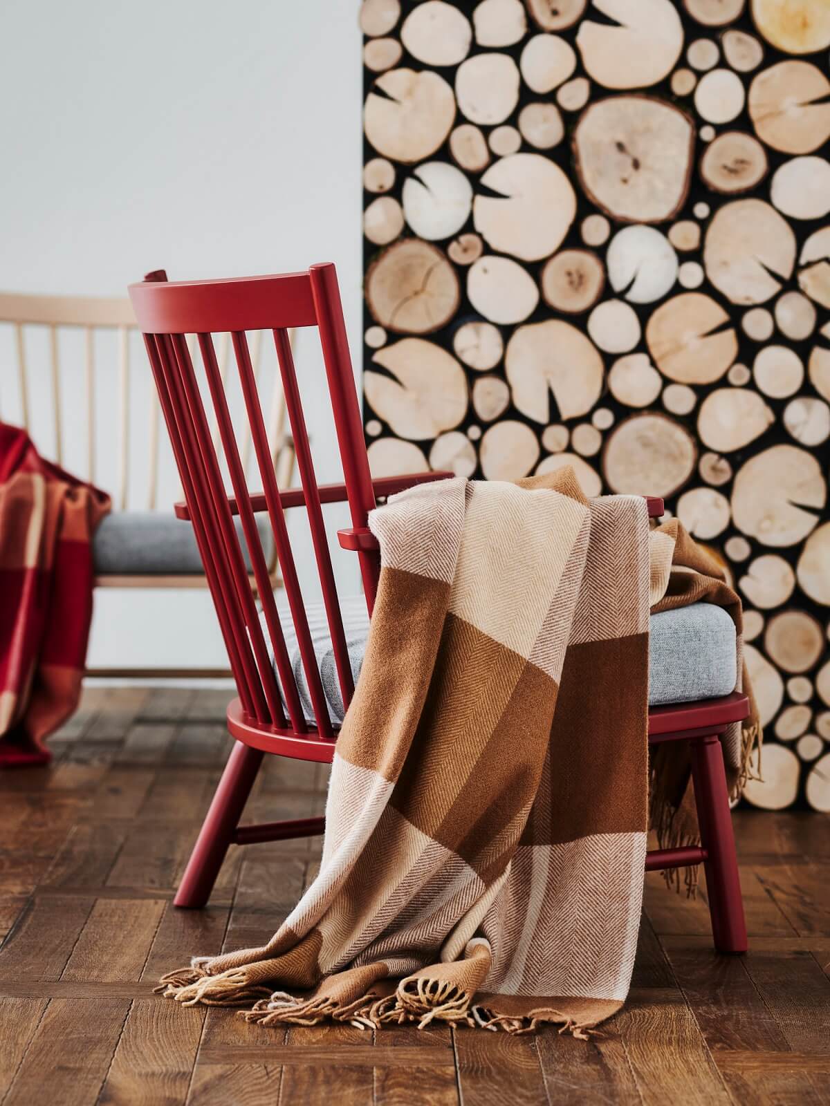 fauteuil rouge IKEA