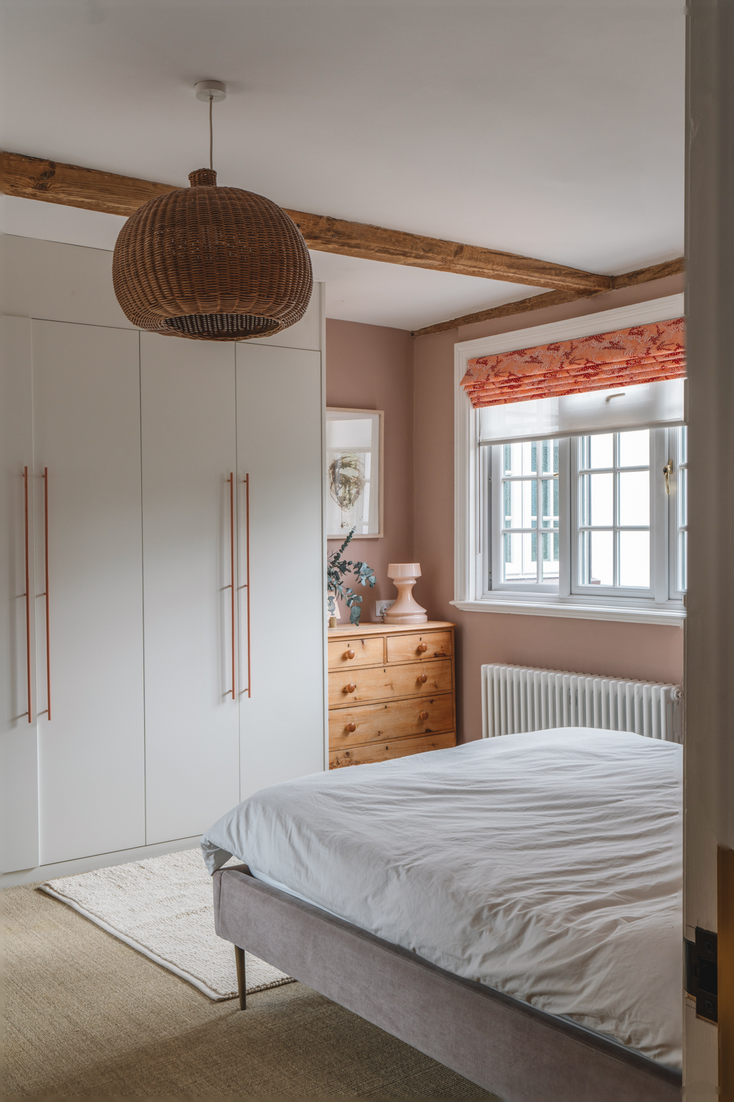 chambre avec poutres