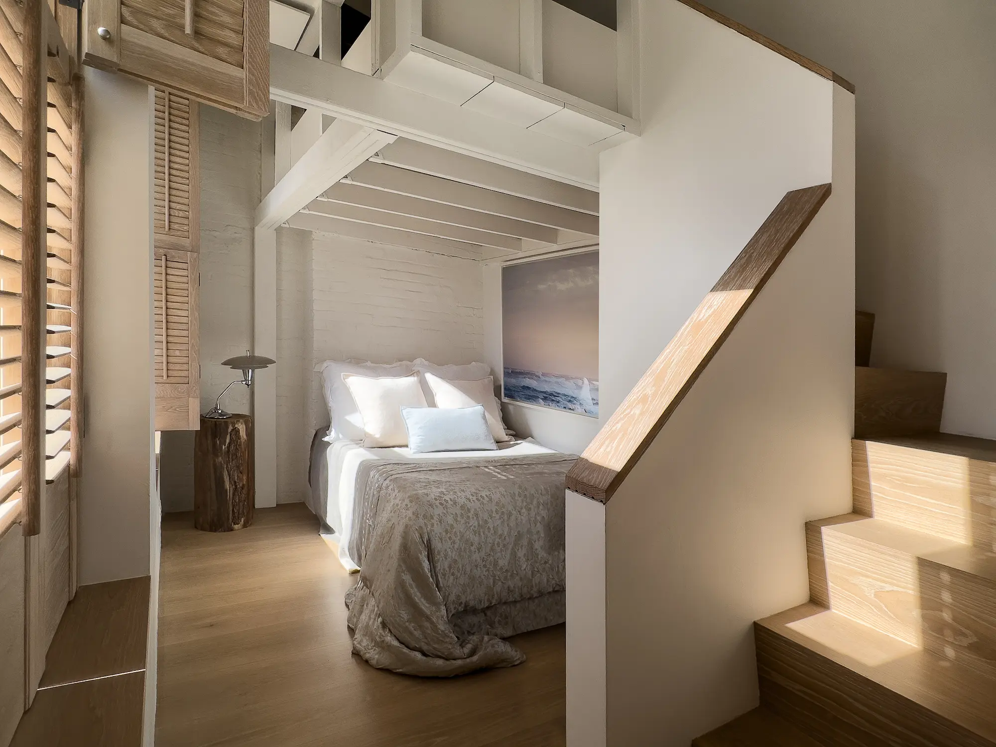 chambre avec bibliothèque