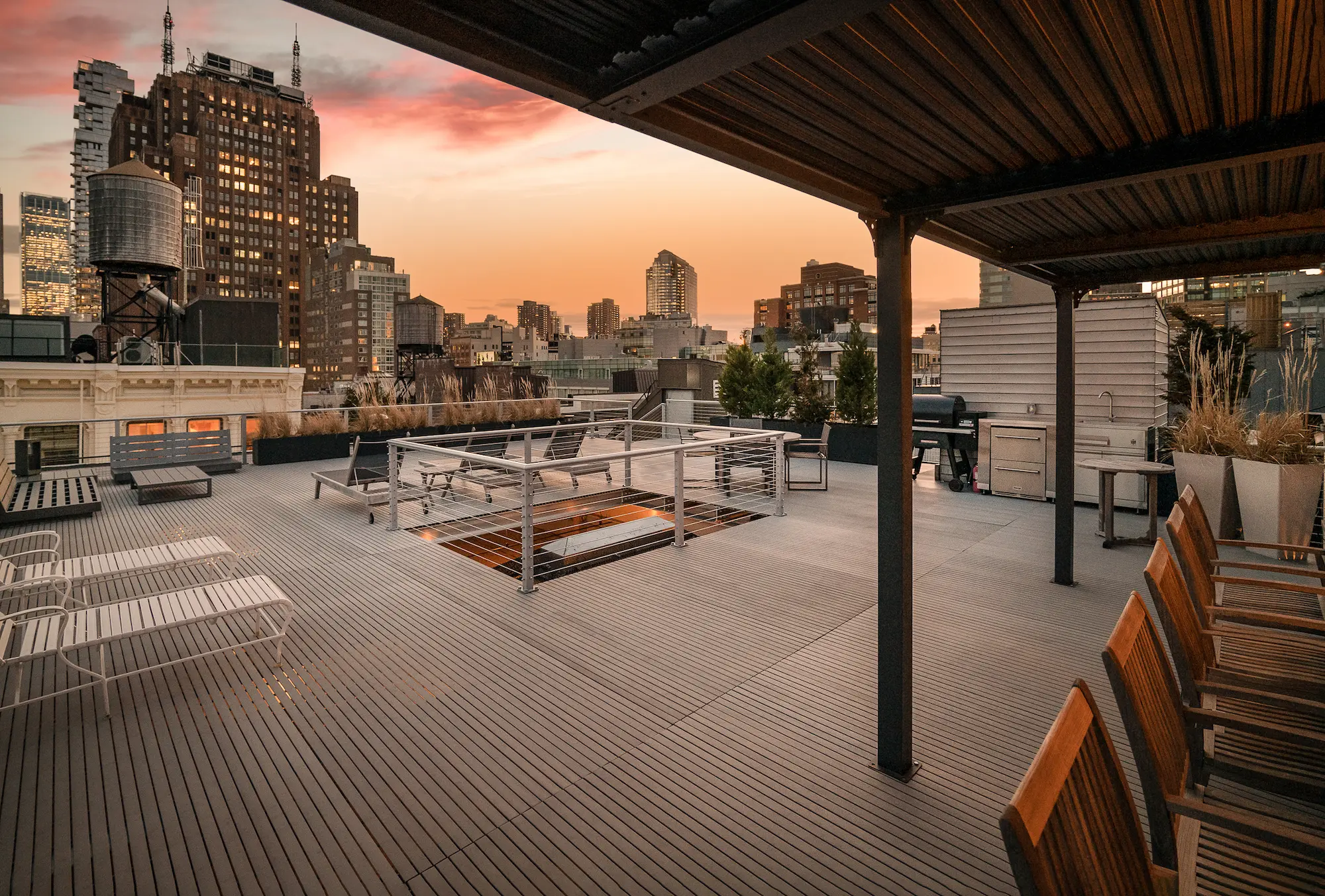 terrasse avec pergola