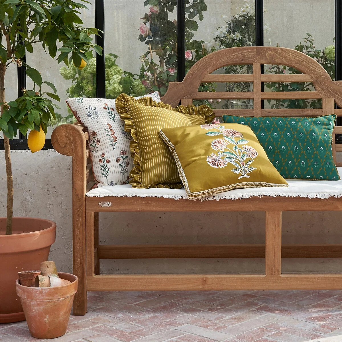 banc de jardin teck style anglais La Redoute Intérieurs 2023/2024 banc de jardin teck style anglais La Redoute Intérieurs 2023/2024