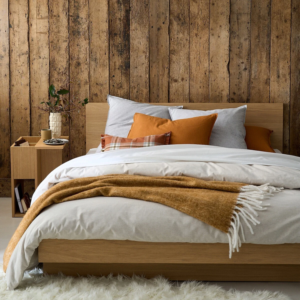 chambre mur en bois La Redoute Intérieurs 2023/2024 chambre mur en bois La Redoute Intérieurs 2023/2024