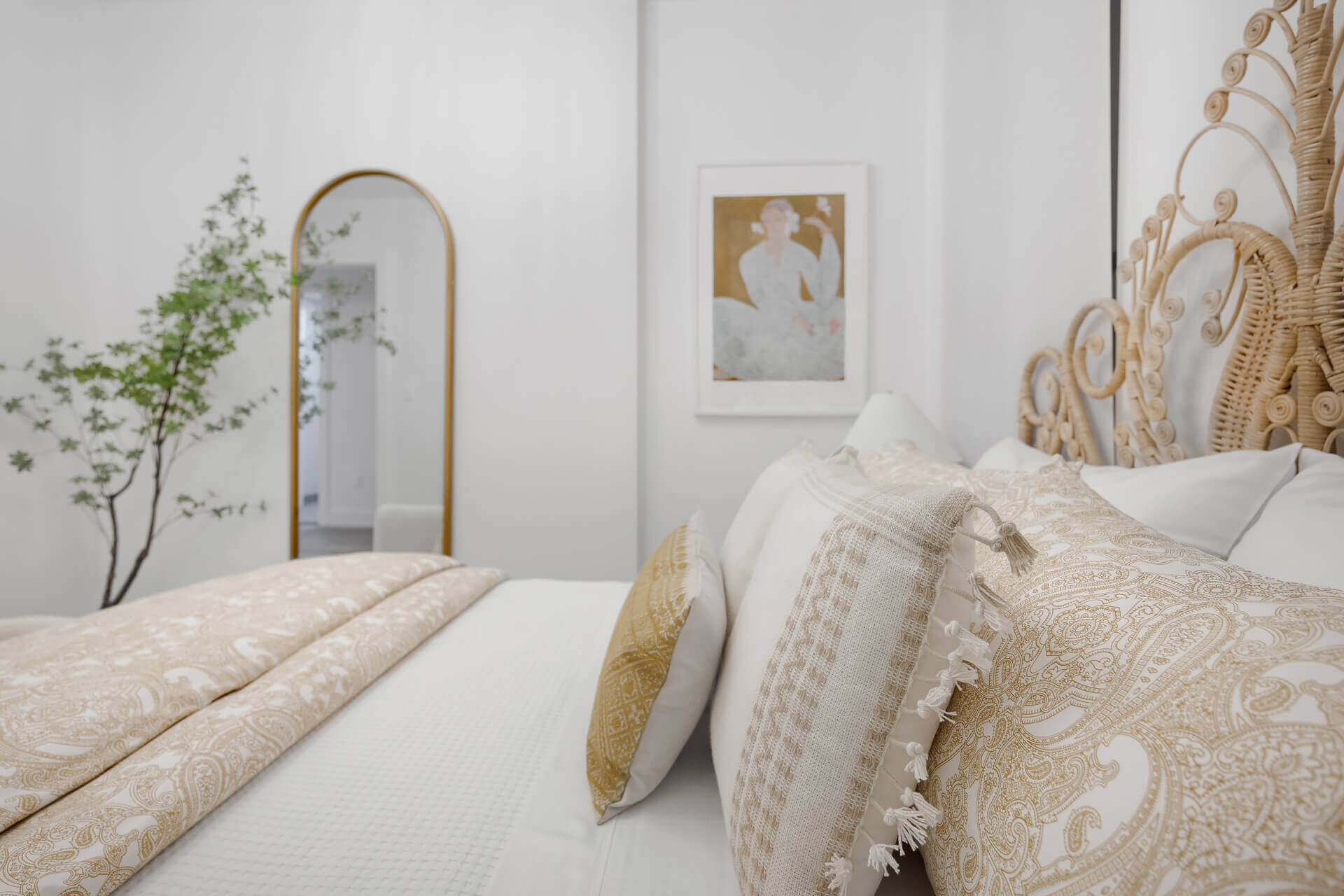 chambre décoration blanche et naturelle chambre décoration blanche et naturelle