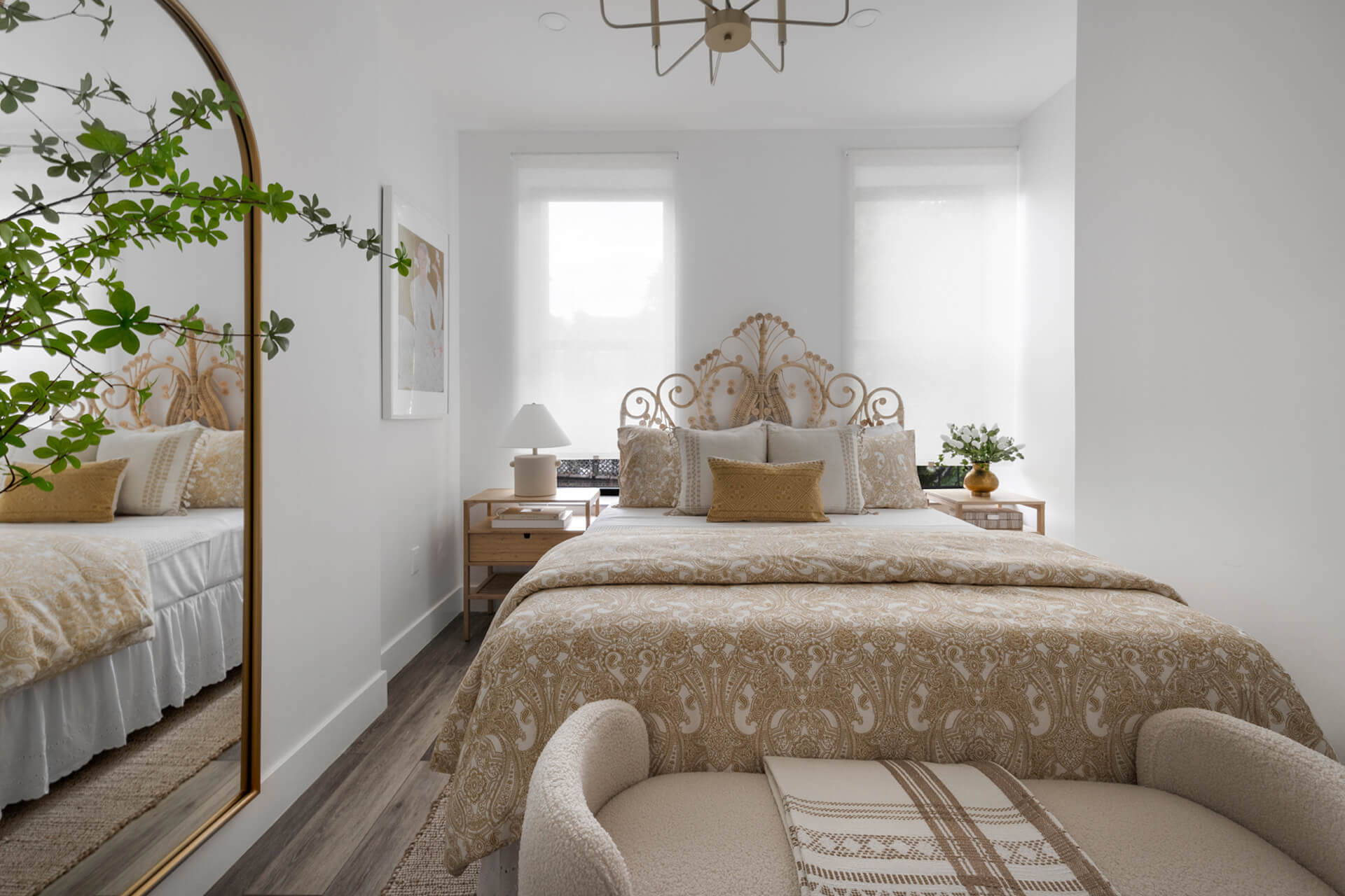 chambre décoration blanche et naturelle chambre décoration blanche et naturelle