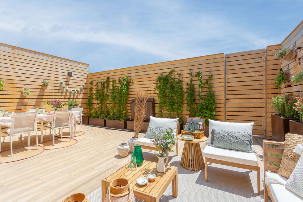 patio aménagé avec salon de jardin patio aménagé avec salon de jardin