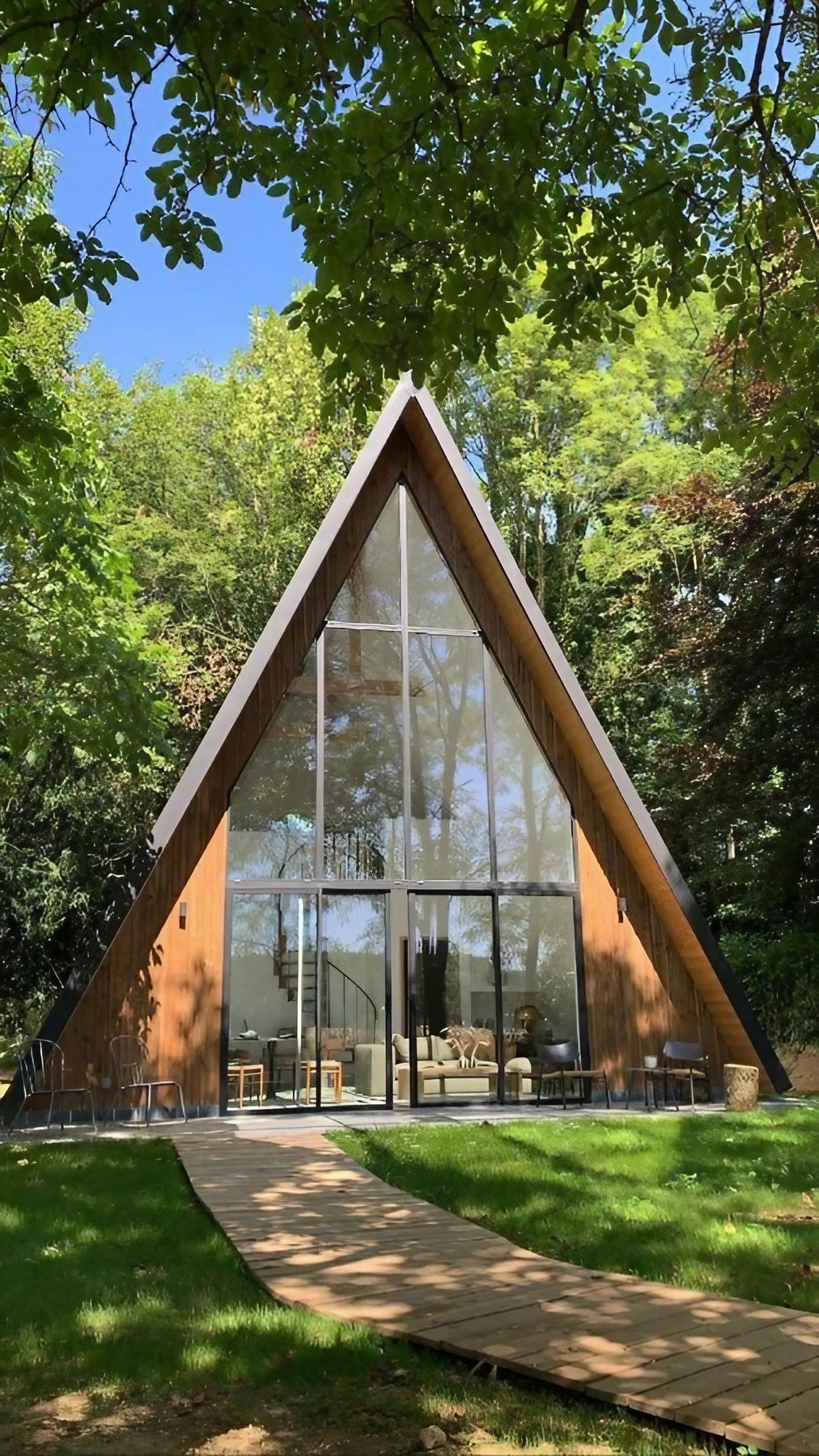 maison A-Frame en Normandie Maison Villeneuve maison A-Frame en Normandie Maison Villeneuve
