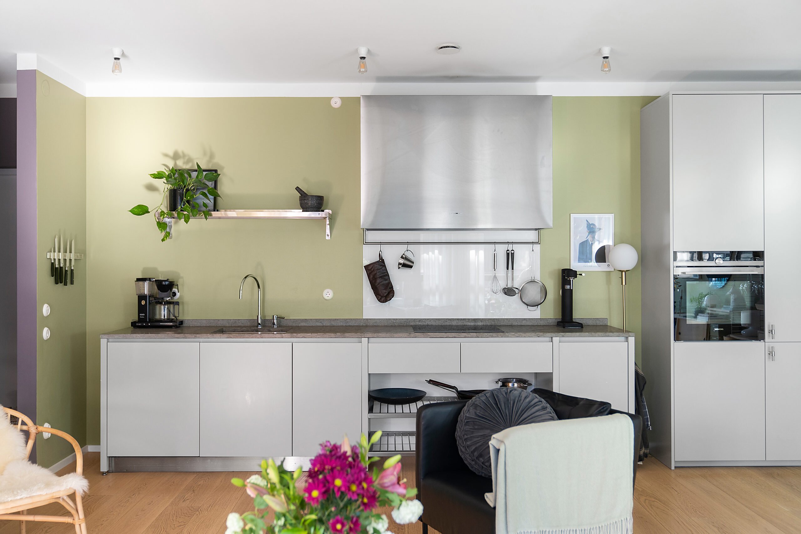 cuisine blanche murs verts cuisine blanche murs verts