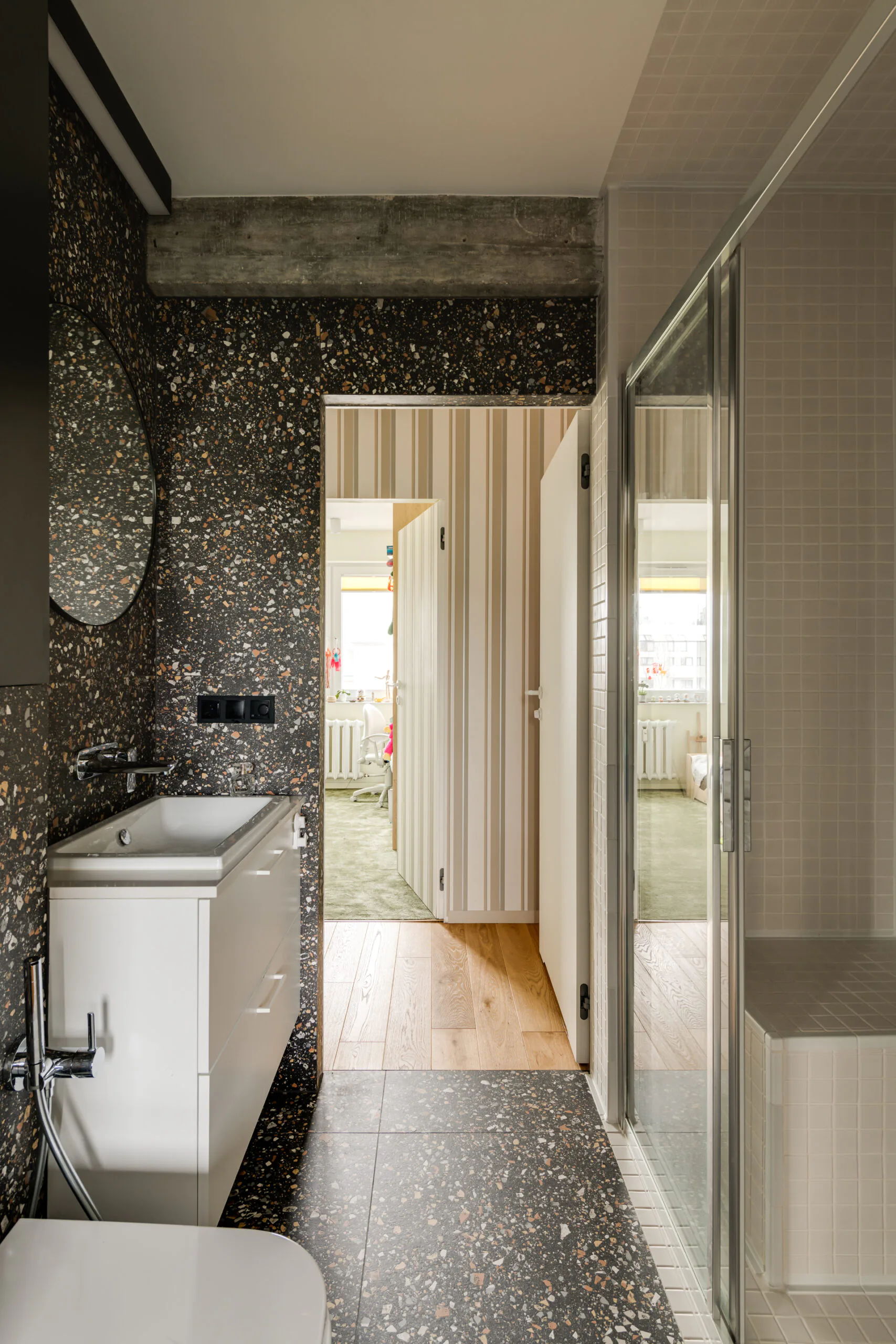 salle de bain terrazzo salle de bain terrazzo