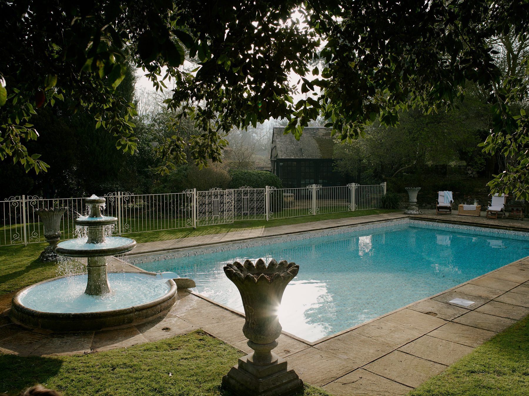 piscine cloturée piscine cloturée