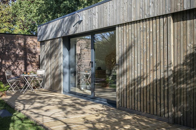 maison bois avec terrasse bois