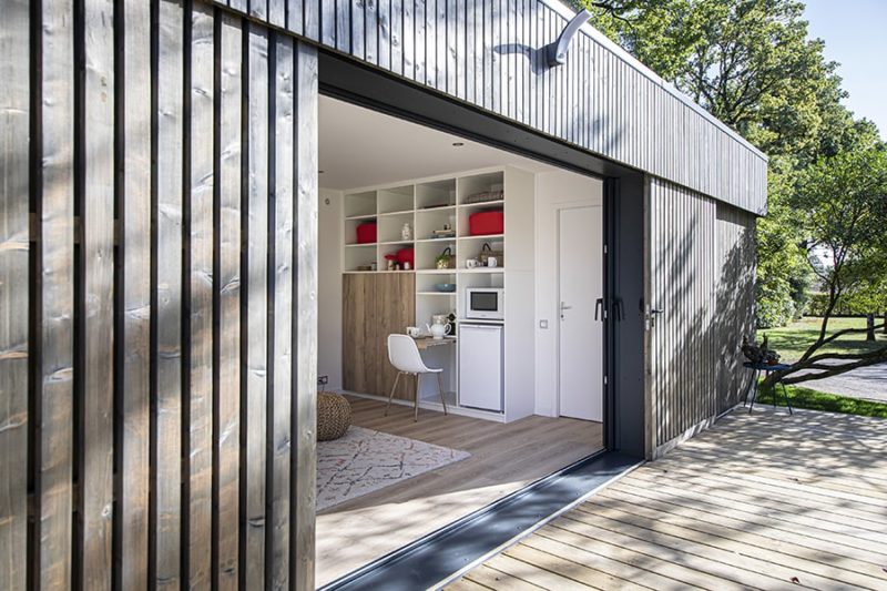 mini maison studio de jardin 40m2