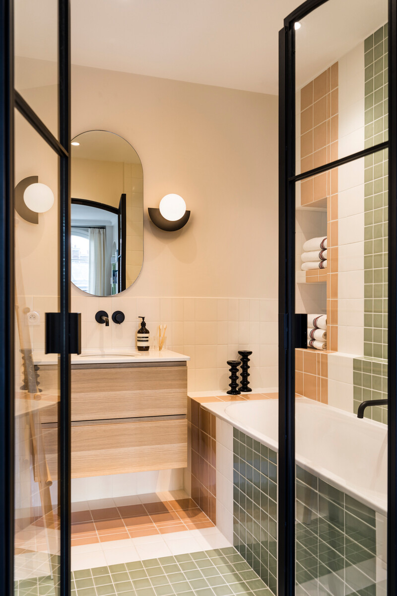 salle de bain Art Déco décoration contemporaine salle de bain Art Déco décoration contemporaine