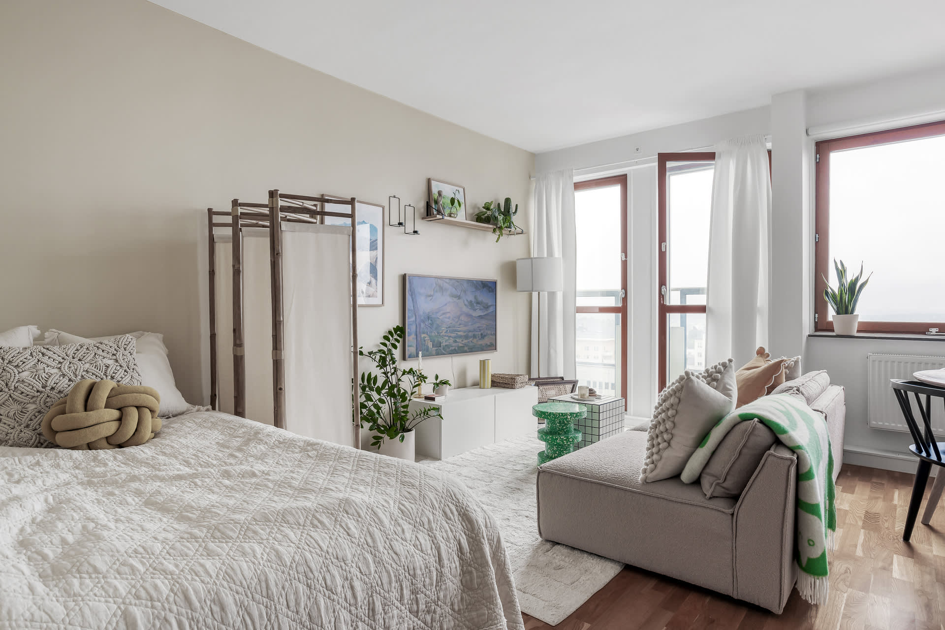studio 38m2 décoration moderne