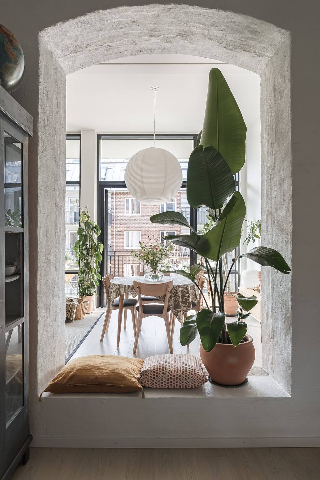 salle à manger avec baies vitrées décoration scandinave salle à manger avec baies vitrées décoration scandinave