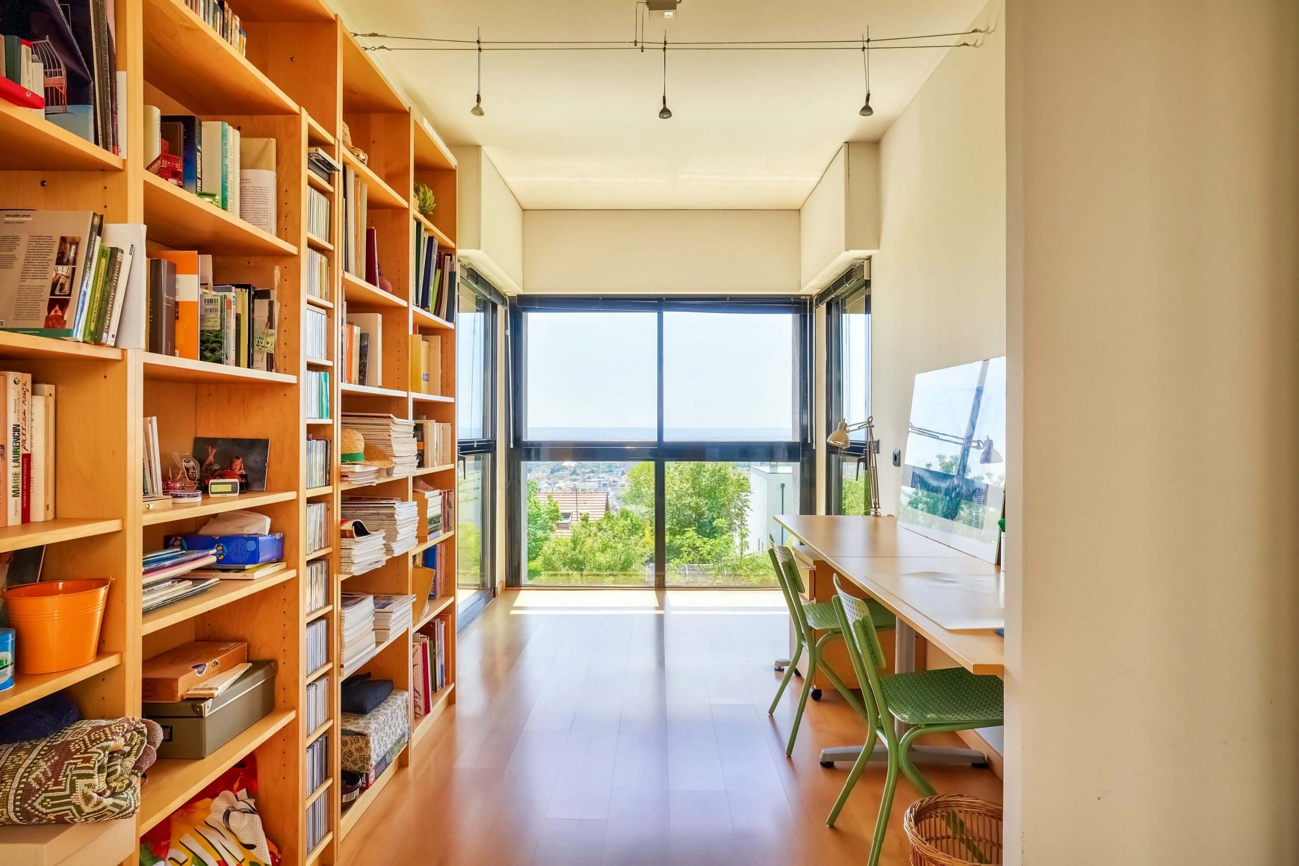 bureau maison vue Paris