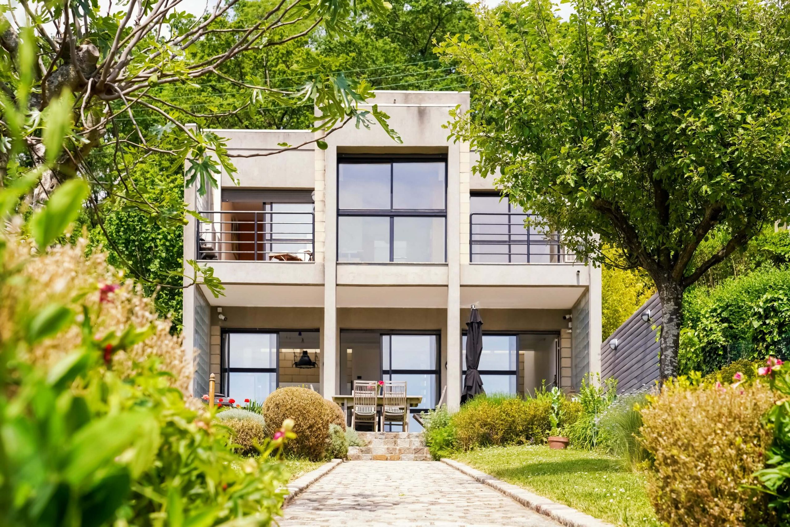 maison architecte vue Paris