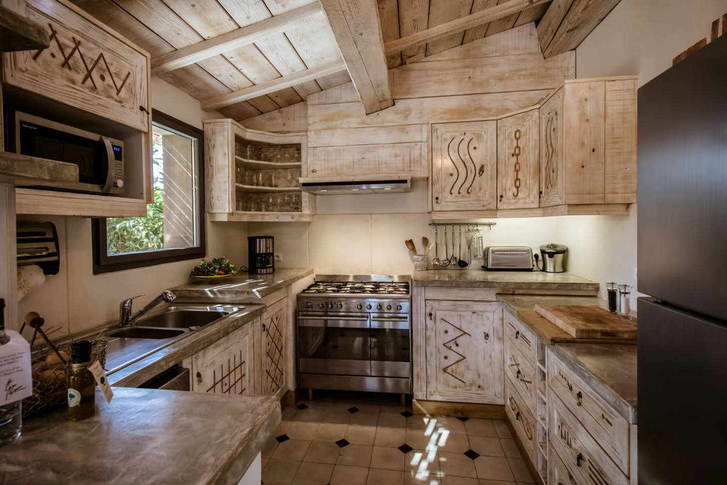 cuisine en bois décoration rustique chic cuisine en bois décoration rustique chic