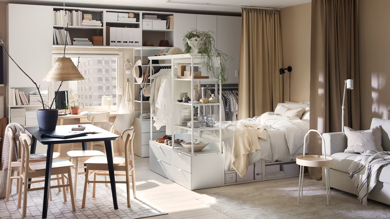 studio aménagé par IKEA studio aménagé par IKEA
