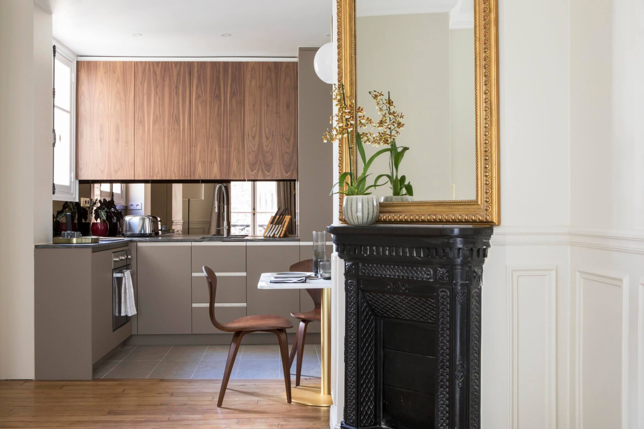 cuisine design appartement Paris