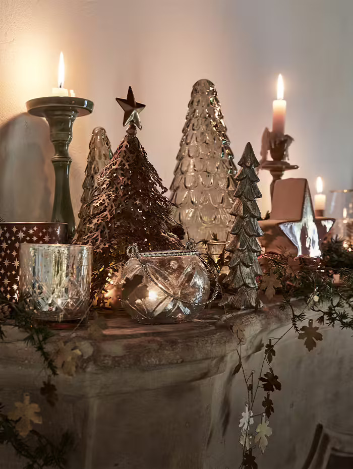 sapin en verre décoration Noël Alinea sapin en verre décoration Noël Alinea