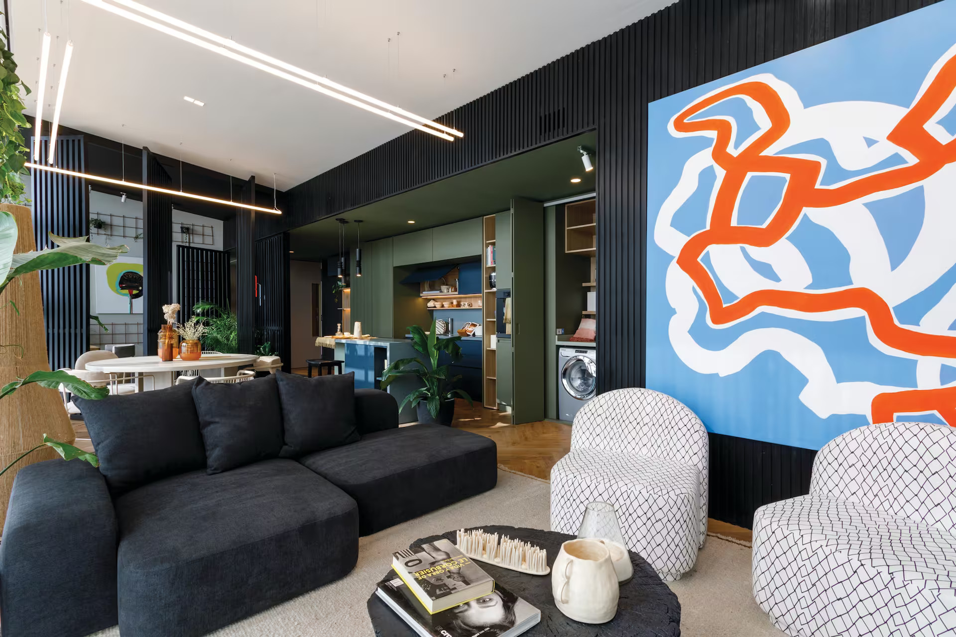 salon décoration contemporaine