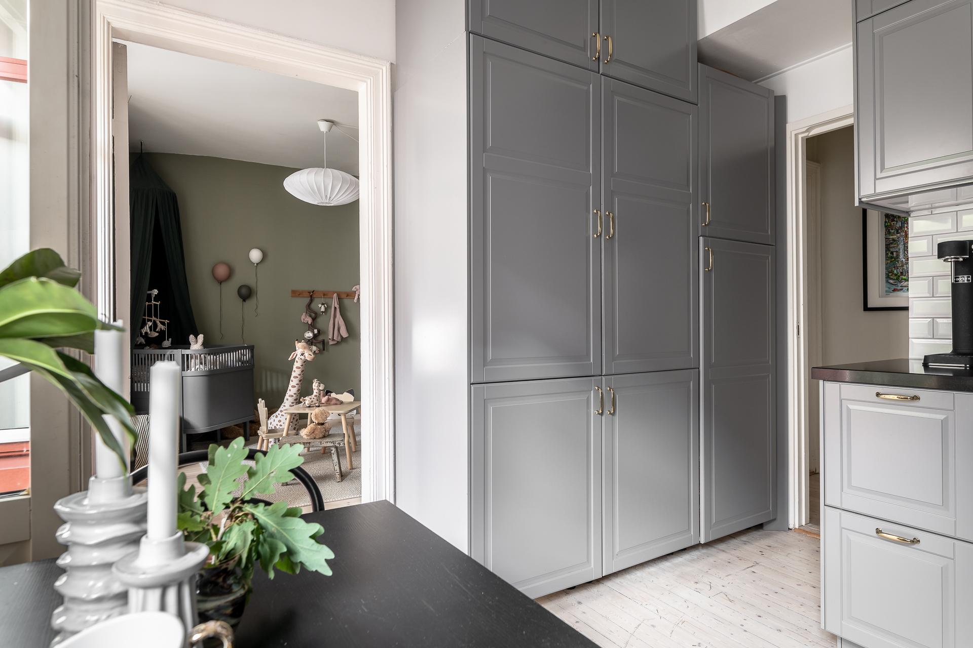 cuisine rustique grise