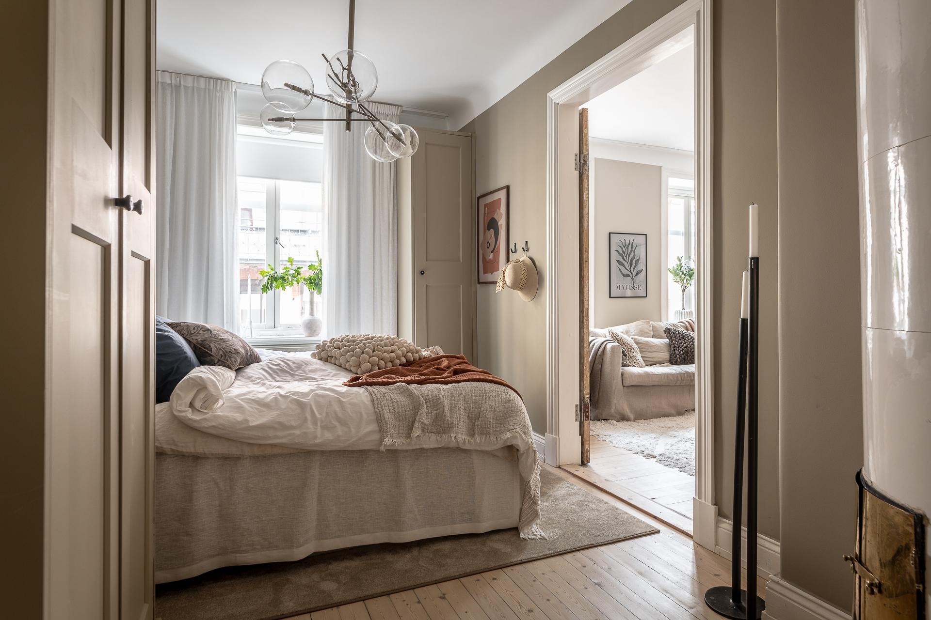 chambre décoration scandinave