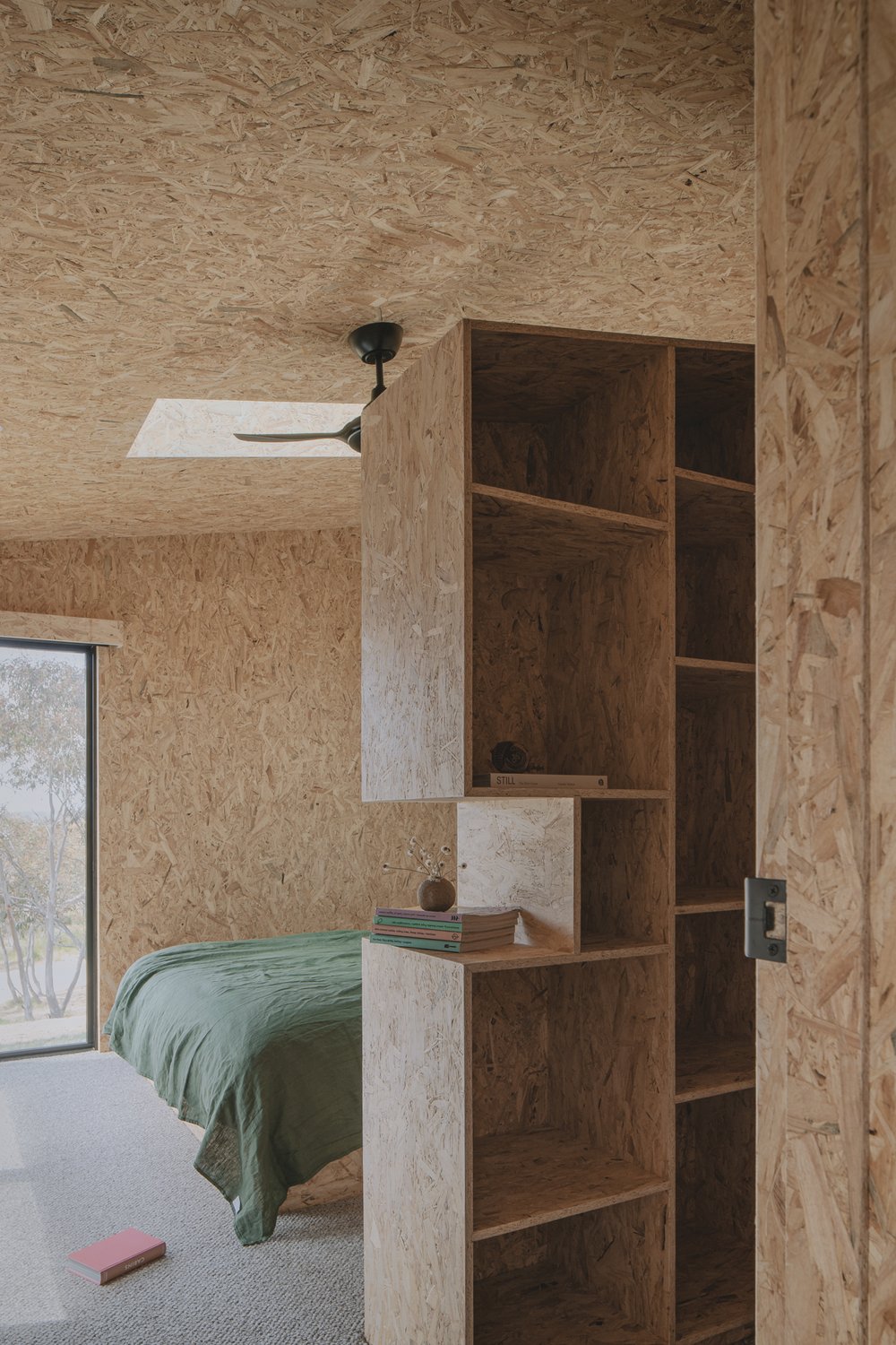 chambre murs OSB maison en bois 84m2 chambre murs OSB maison en bois 84m2