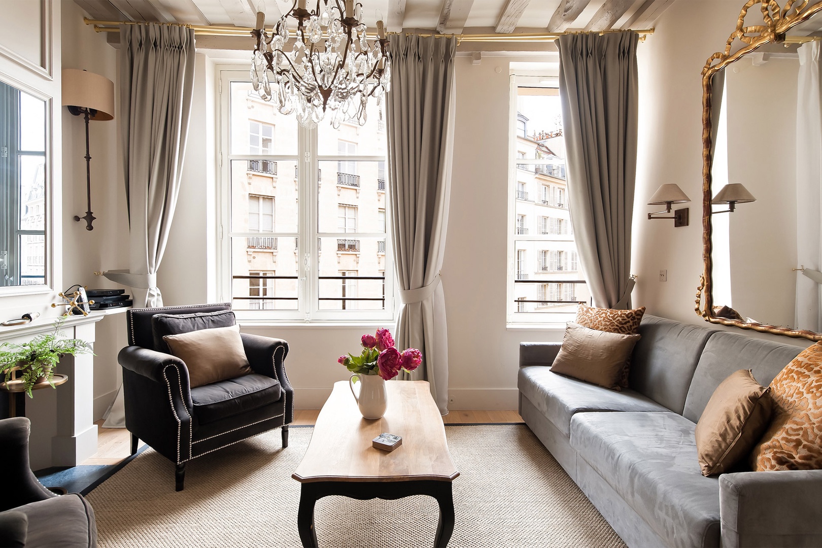 salon appartement Paris deux-pièces 45m2 salon appartement Paris deux-pièces 45m2