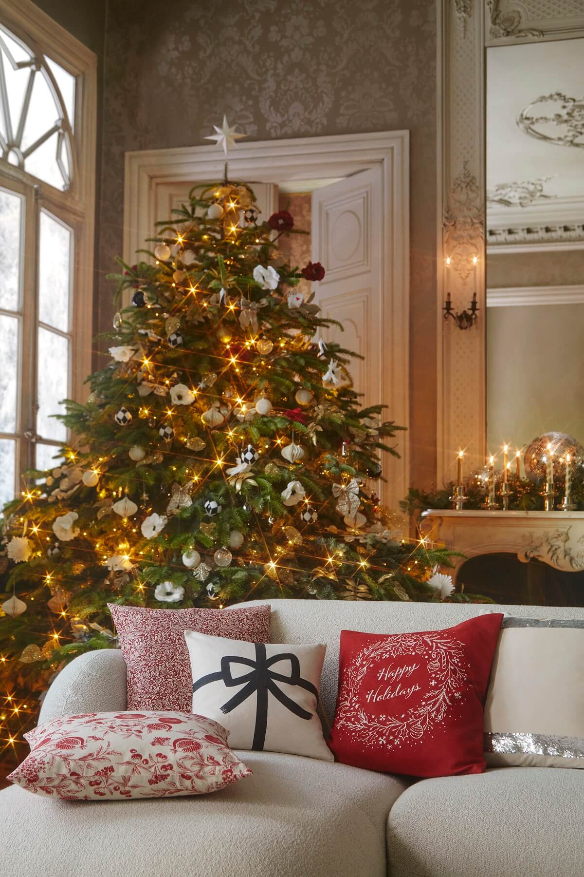 salon décoration Noël H&M Noël salon décoration Noël H&M Noël