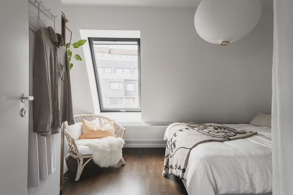 chambre décoration scandinave