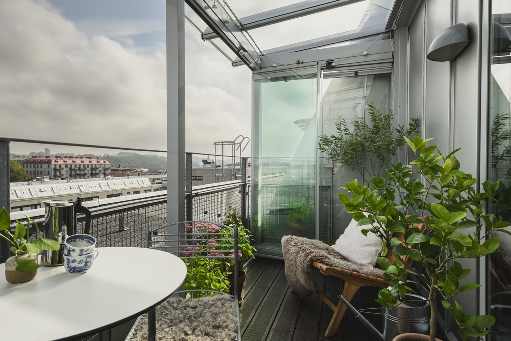 terrasse en plein ciel