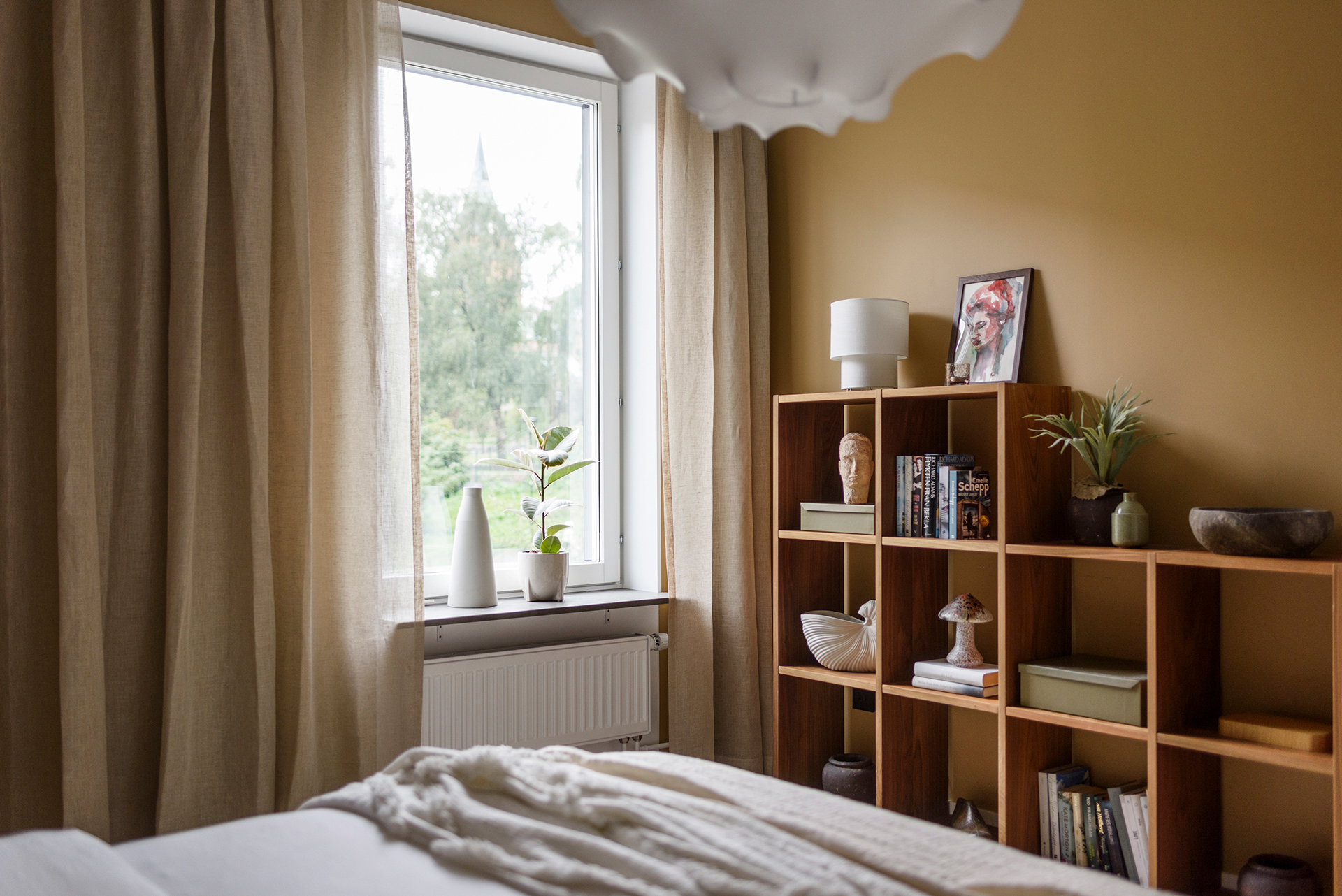 chambre mur jaune décoration design chambre mur jaune décoration design