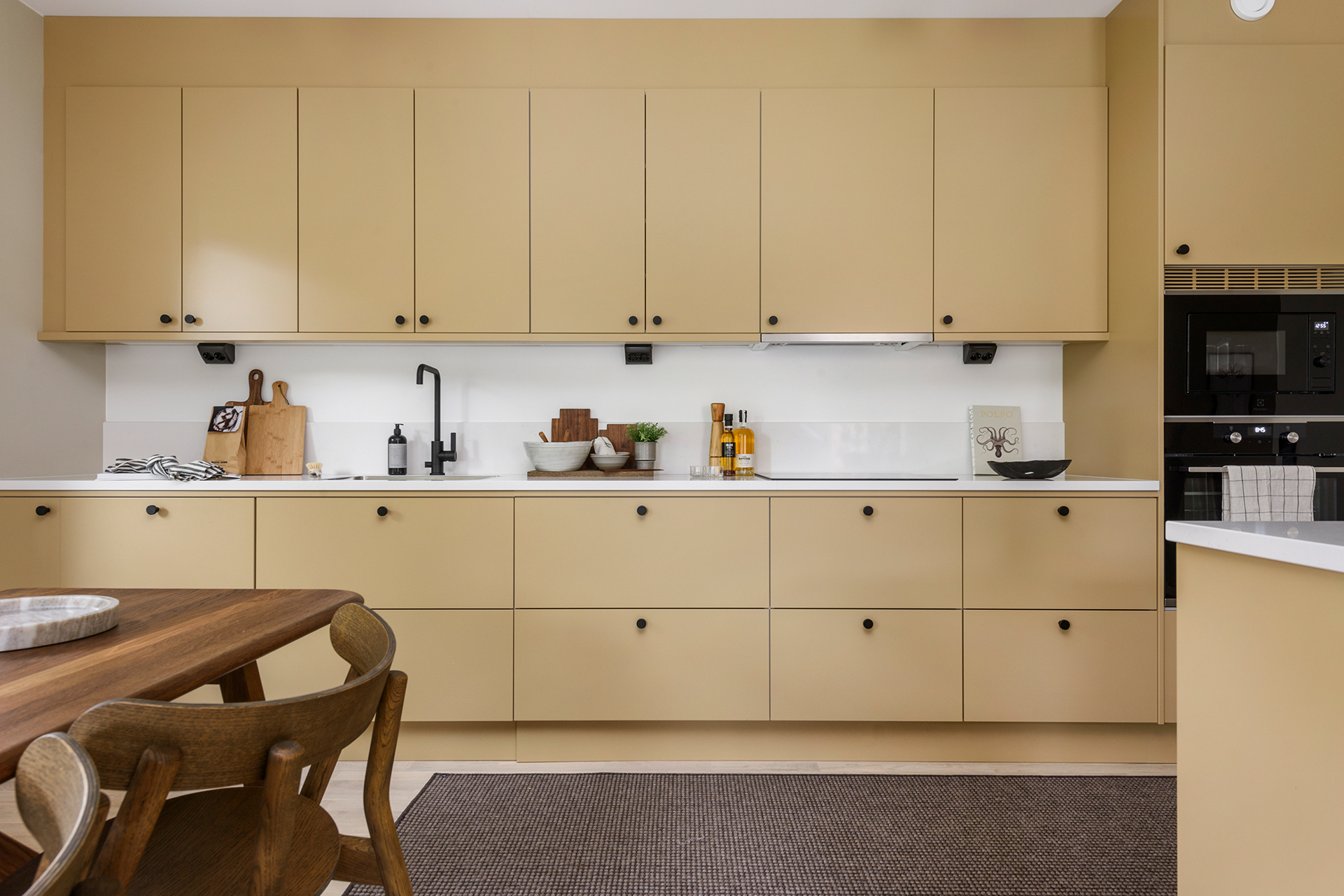 cuisine jaune moutarde cuisine jaune moutarde