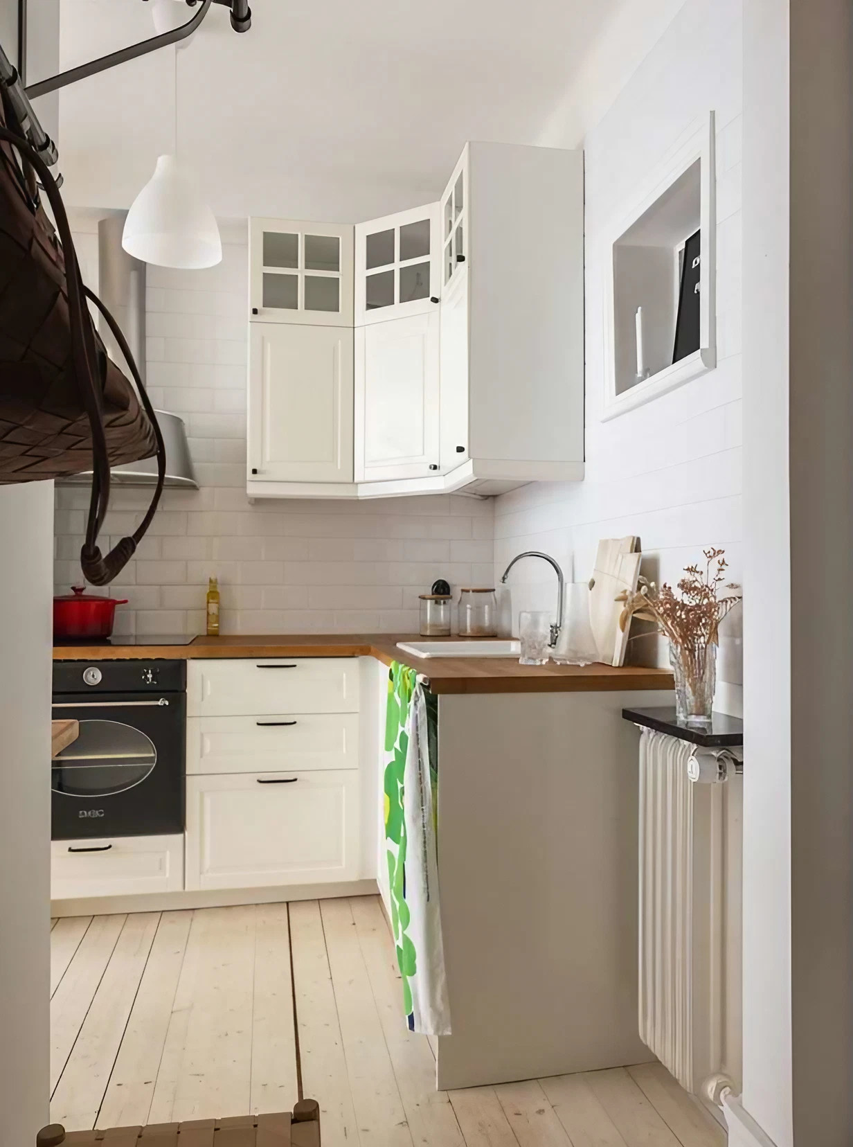 cuisine blanche rustique