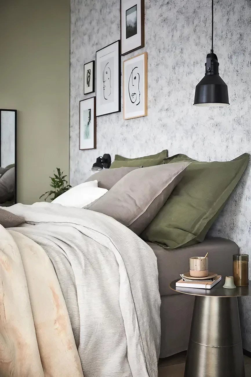 chambre mur vert chambre mur vert